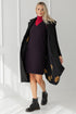 Image 2 of Long winter coat Ella from Baltic Linen